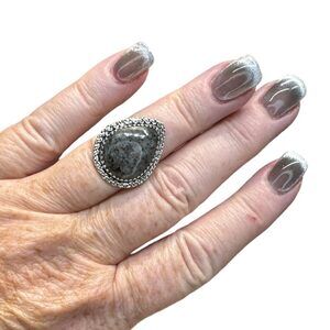 Yooperlite Solid 925 Sterling Silver Ring 5.5